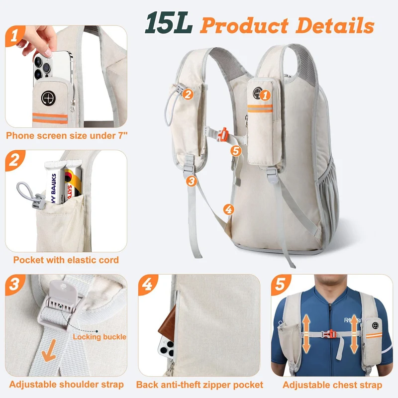 Leichter Reise-Rucksack Karnz