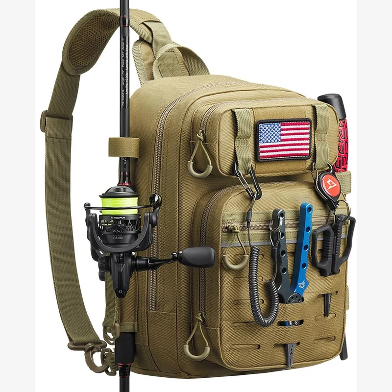 Taktischer Angel-Rucksack Karnz