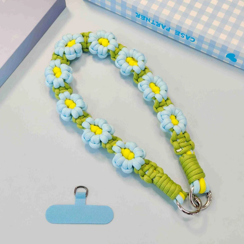 Florales Muster Dekorativer Schlüsselanhänger Halter Karnz