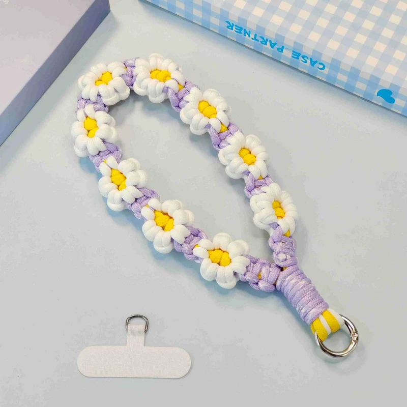 Florales Muster Dekorativer Schlüsselanhänger Halter Karnz