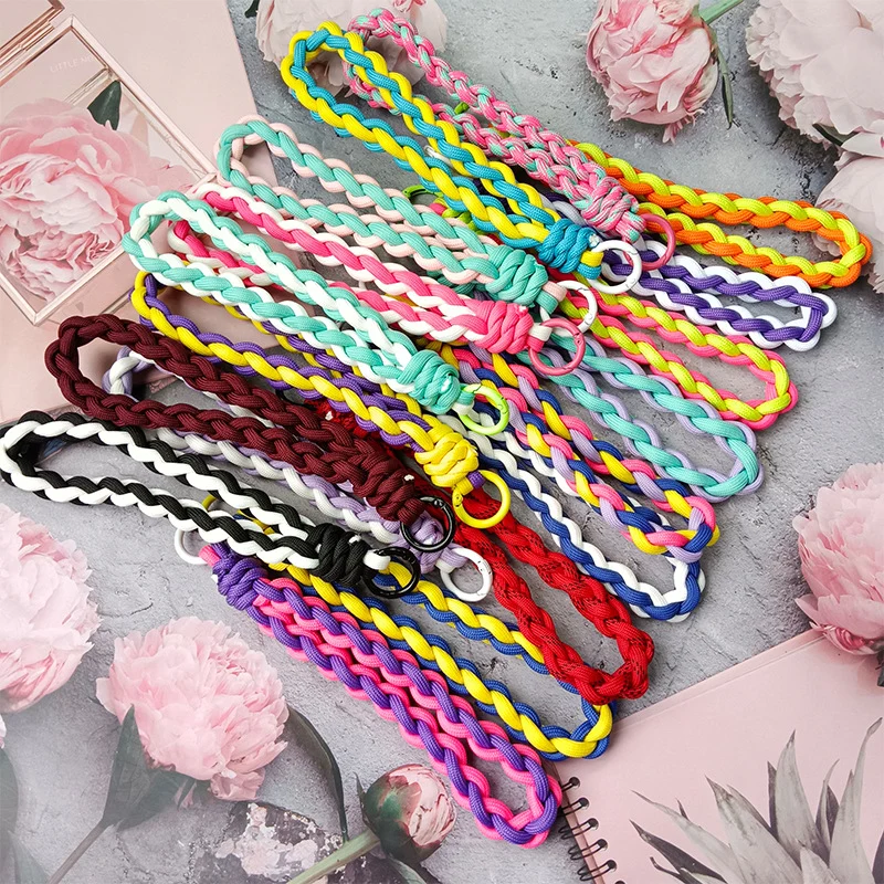 Geflochtenes Paracord Schlüsselanhänger Halter Karnz