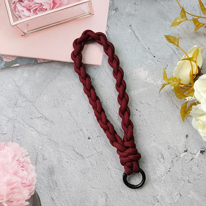 Geflochtenes Paracord Schlüsselanhänger Halter Karnz
