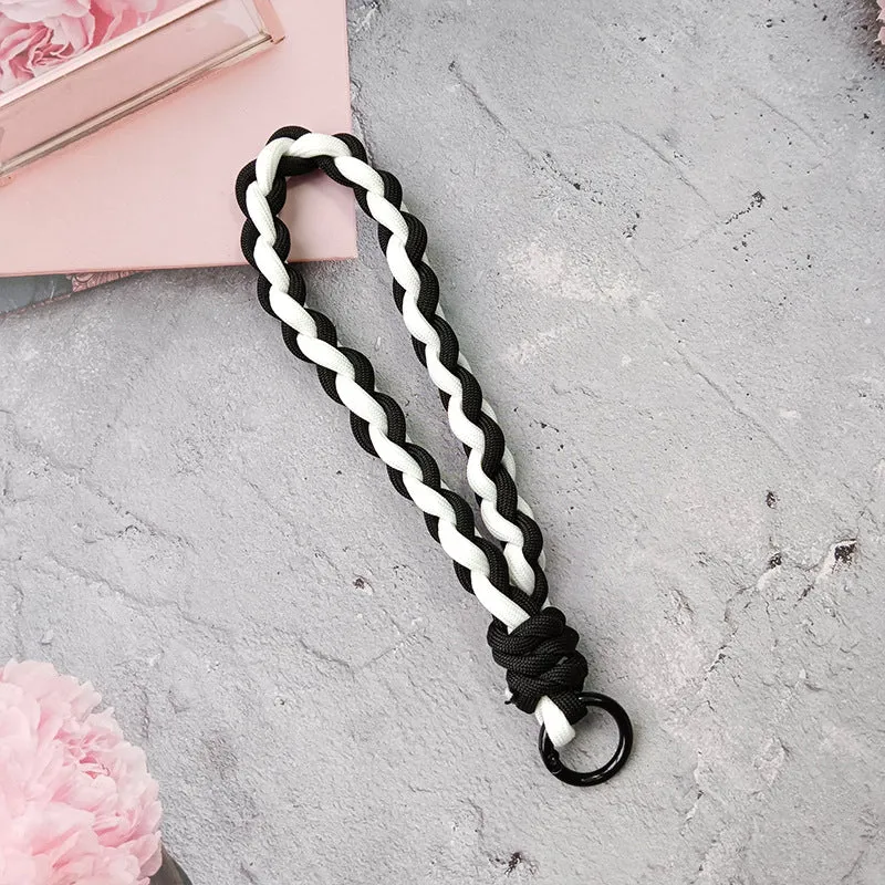 Geflochtenes Paracord Schlüsselanhänger Halter Karnz