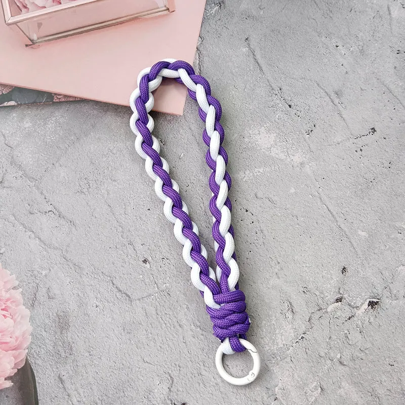 Geflochtenes Paracord Schlüsselanhänger Halter Karnz
