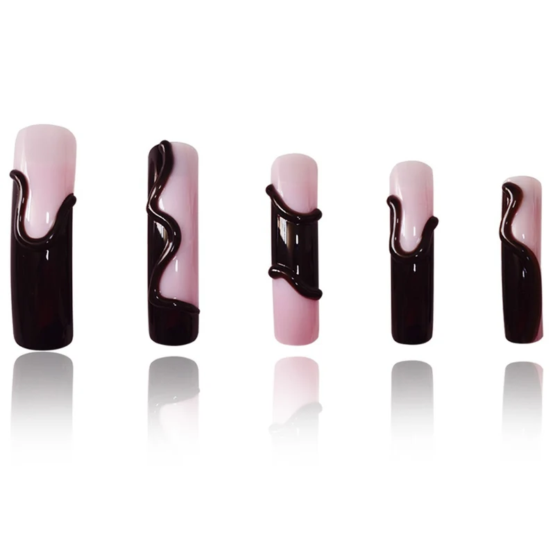 Skulptierte Acryl-Nagelkunstverlängerungen Karnz