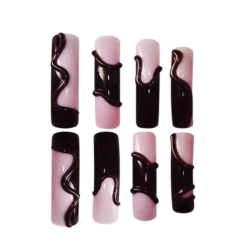 Skulptierte Acryl-Nagelkunstverlängerungen Karnz