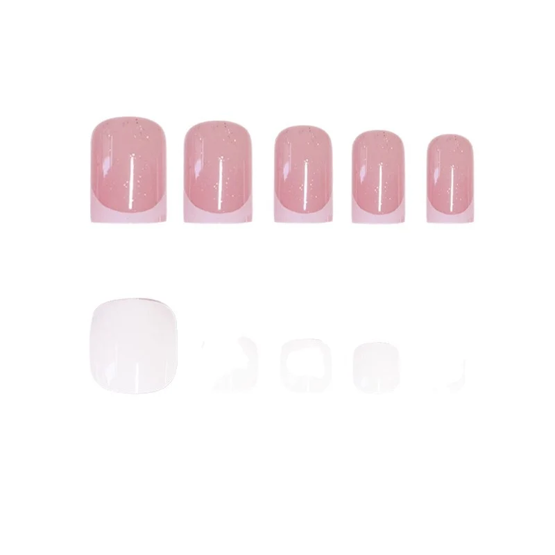 Premium French Tip Nail Set Karnz