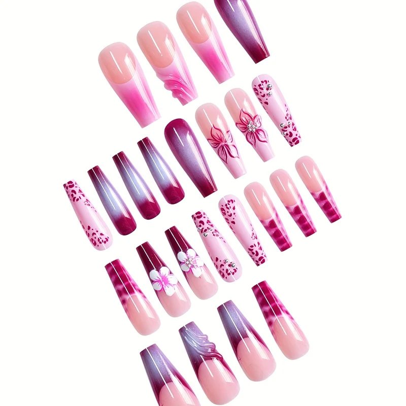 Premium Floral Nail Art Set Karnz