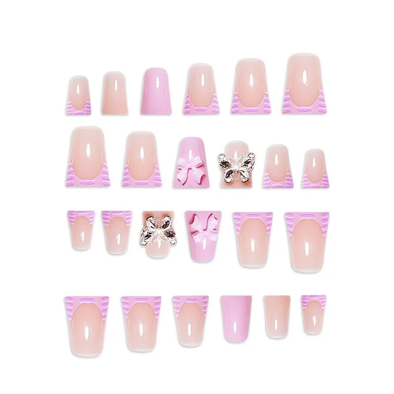 Premium Dekorativer Bow Nail Set Karnz