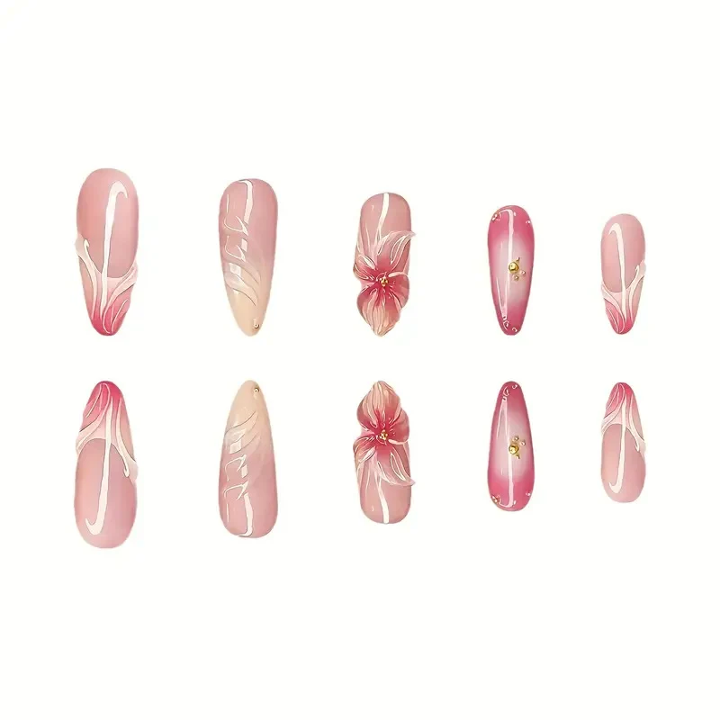 Florale Nail Art Verbesserungen Karnz