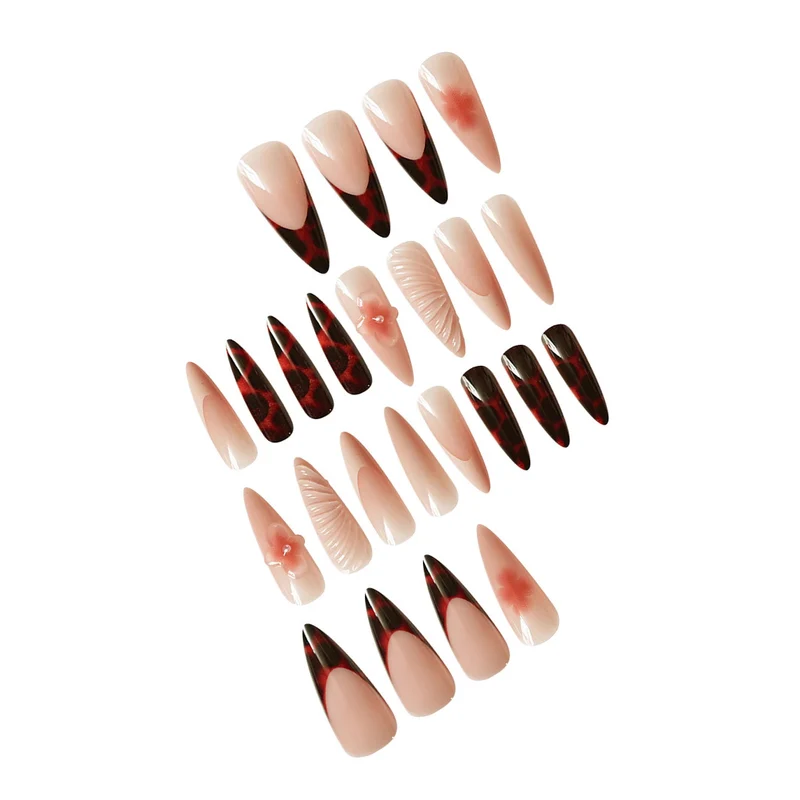 Elegante Sculpted Press-On Nail Enhancements Karnz