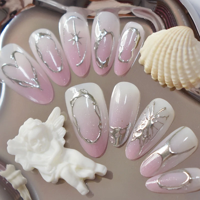 Elegantes Skulptiertes Nagelkunstset Karnz