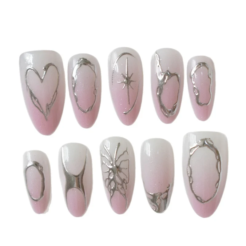 Elegantes Skulptiertes Nagelkunstset Karnz