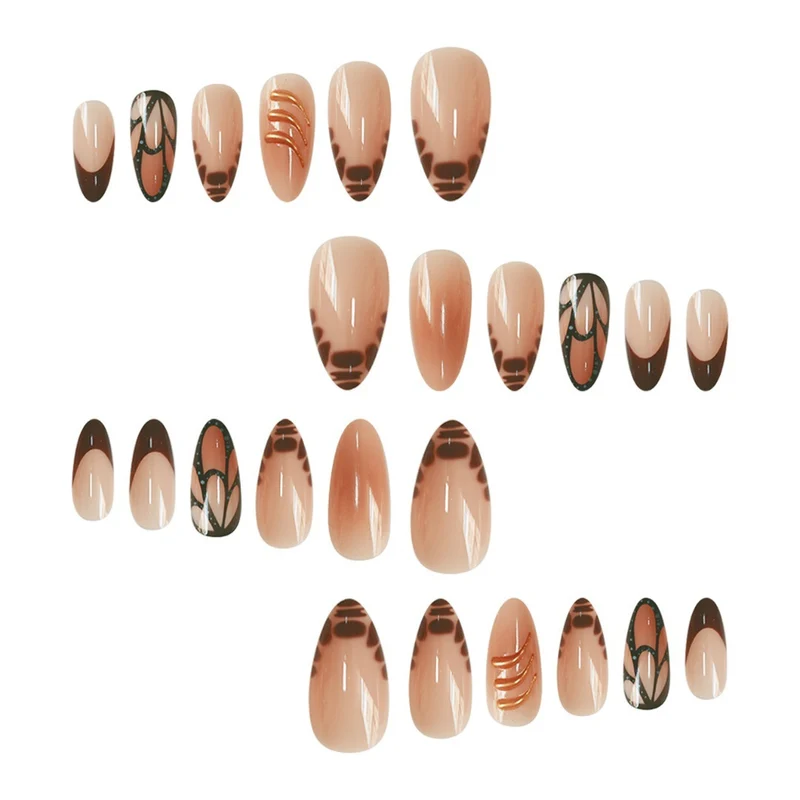 Elegante kreative Acryl-Nagelverlängerungen Karnz