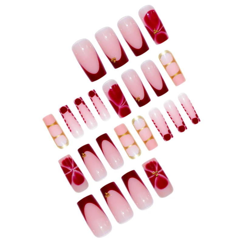 Elegantes Künstlerisches Nageldesign Karnz