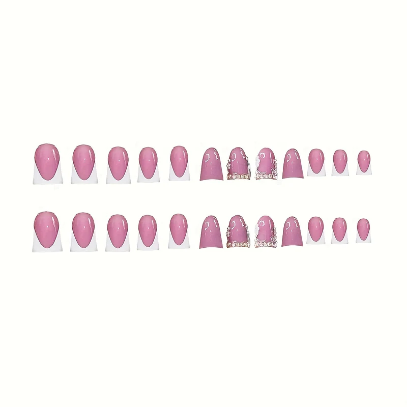 Elegantes Acryl-Nagel- und Zehenkunst-Set Karnz