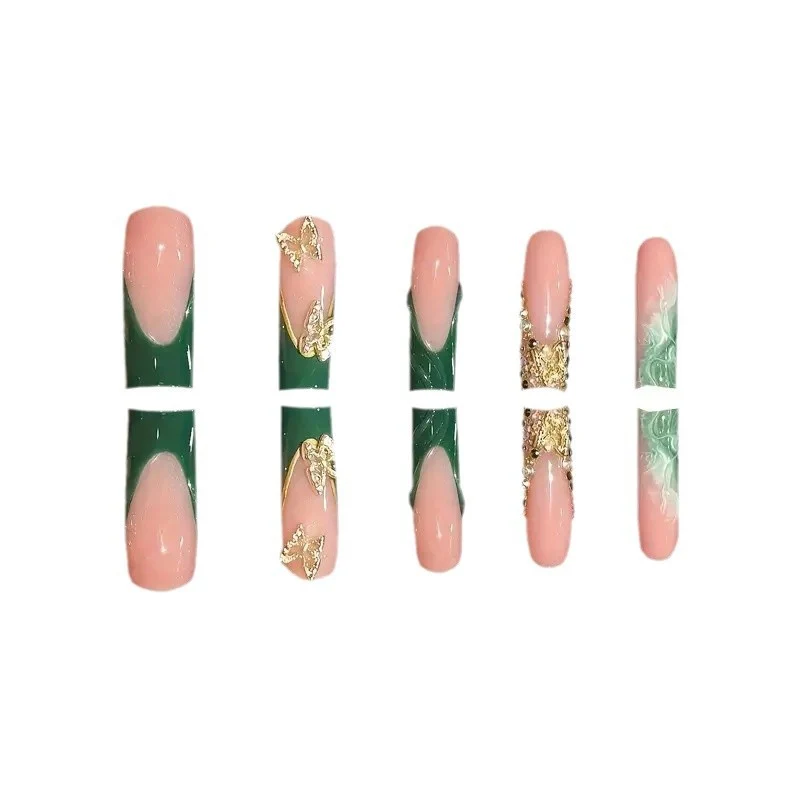 Aufwendige Acryl-Nailart-Verstärkungen Karnz