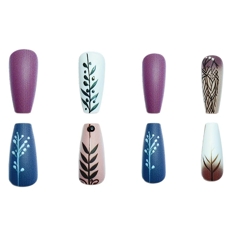 Detailliertes Botanisches Nagelkunstset Karnz