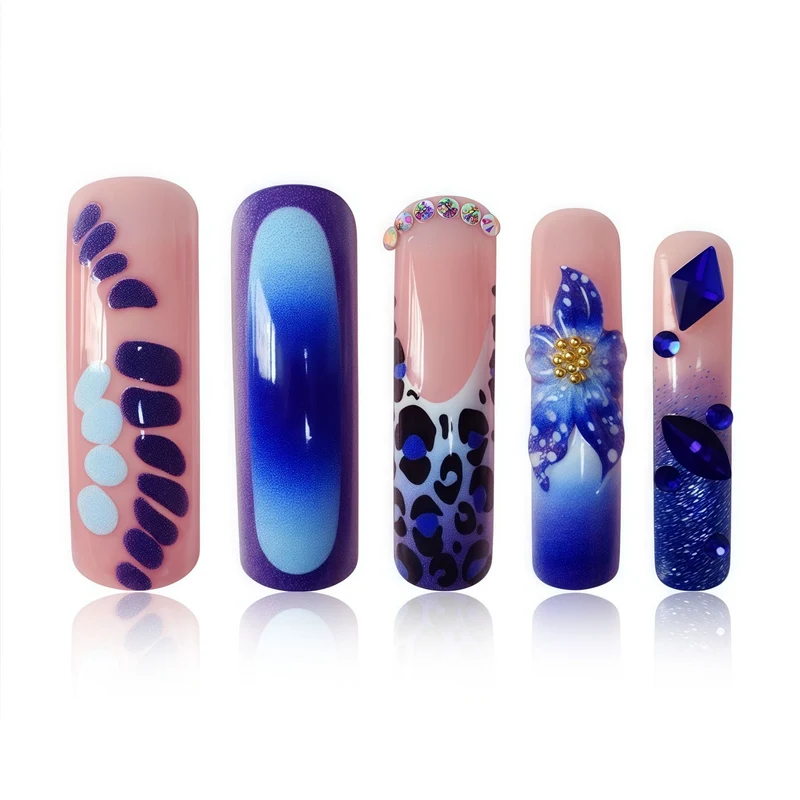 Dekorative Themen-Acryl-Nagelverstärkungen Karnz