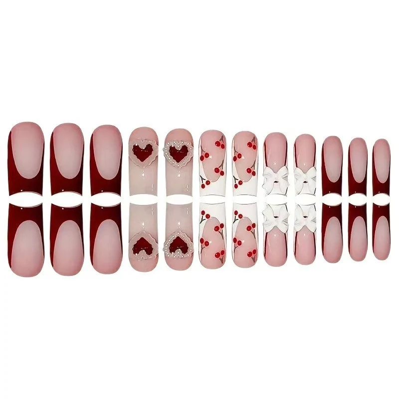 Dekorative Luxus Nagelverlängerungen Karnz
