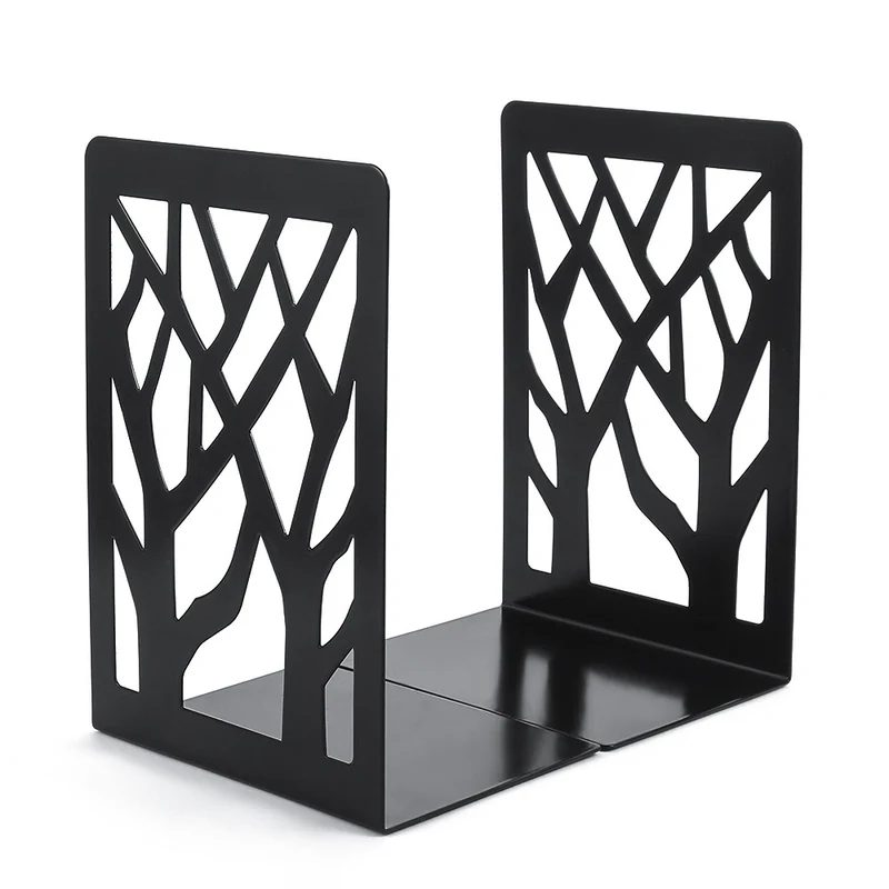 Elegantes Baumdesign Dekorative Buchstützen