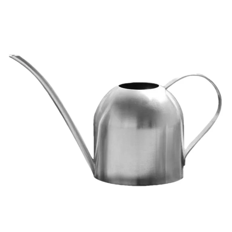 Stylische Edelstahl Gießkanne