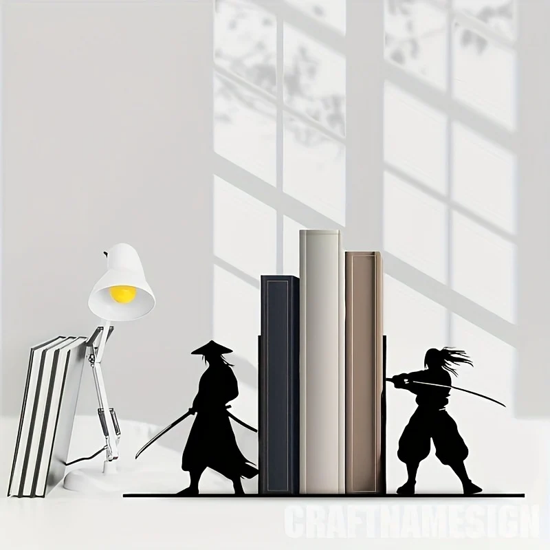 Samurai-Themen Dekorative Buchstützen