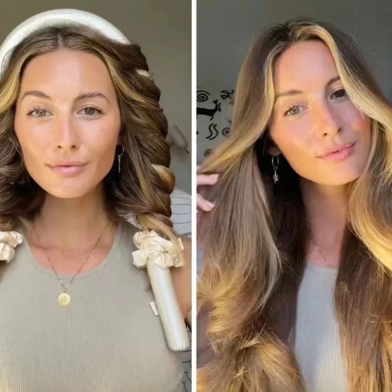 Eleganter Haartuch mit Spitzenbesatz