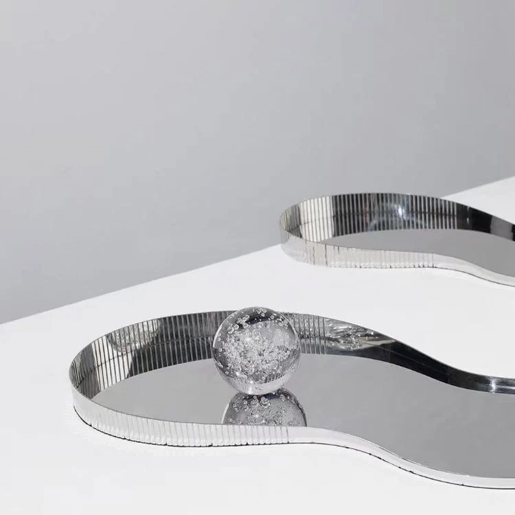 Elegante dekorative Servierplatte