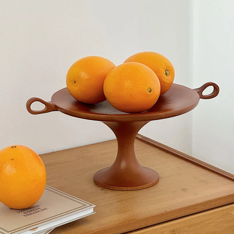 Elegante dekorative Serviermittelpunkt