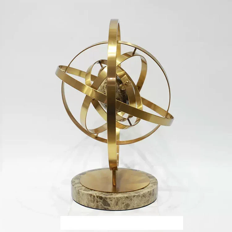 Dekorative Orbital Tischskulptur