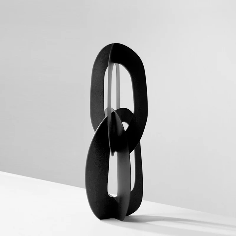 Zeitgenössisches skulpturales dekoratives abstraktes Kunstwerk