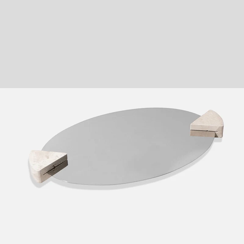 Ästhetische moderne dekorative Servierplatte