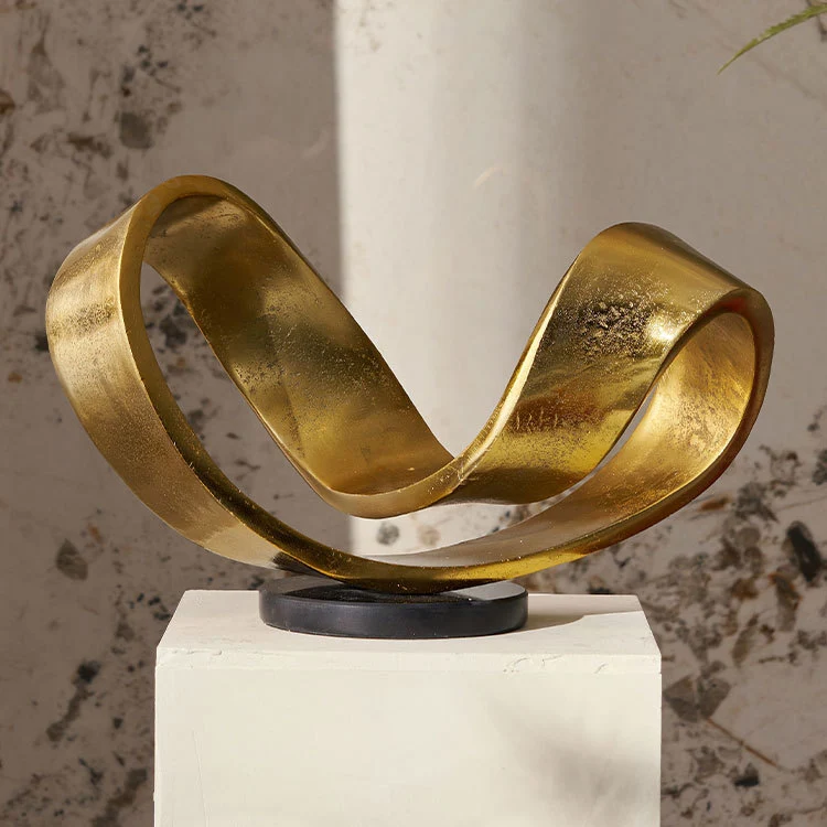 Abstract Metallic Centerpiece