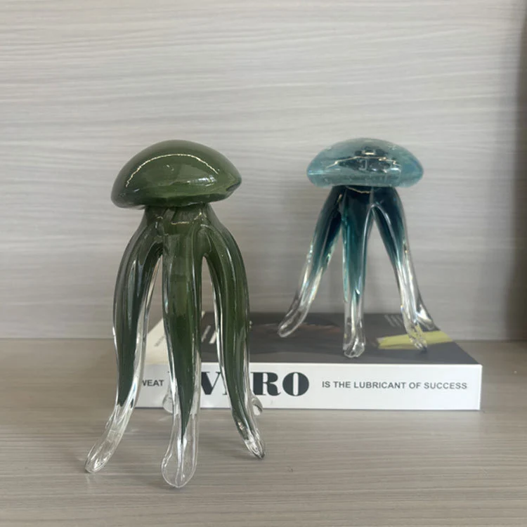 Künstlerische Qualle Dekorative Skulptur