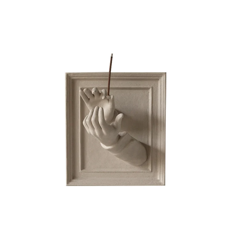 Künstlerische Hand Wand Skulptur
