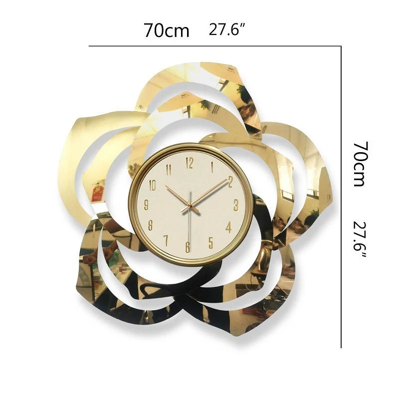 Moderne Künstlerische Wanduhr Karnz