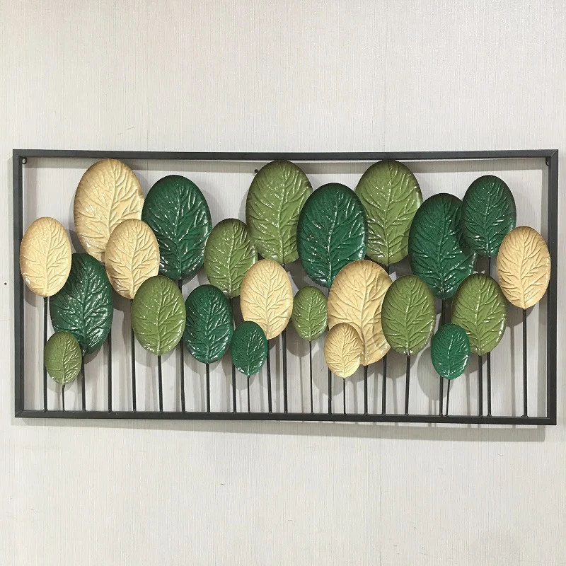 Dekoratives Metallblatt-Wandkunstpanel Karnz