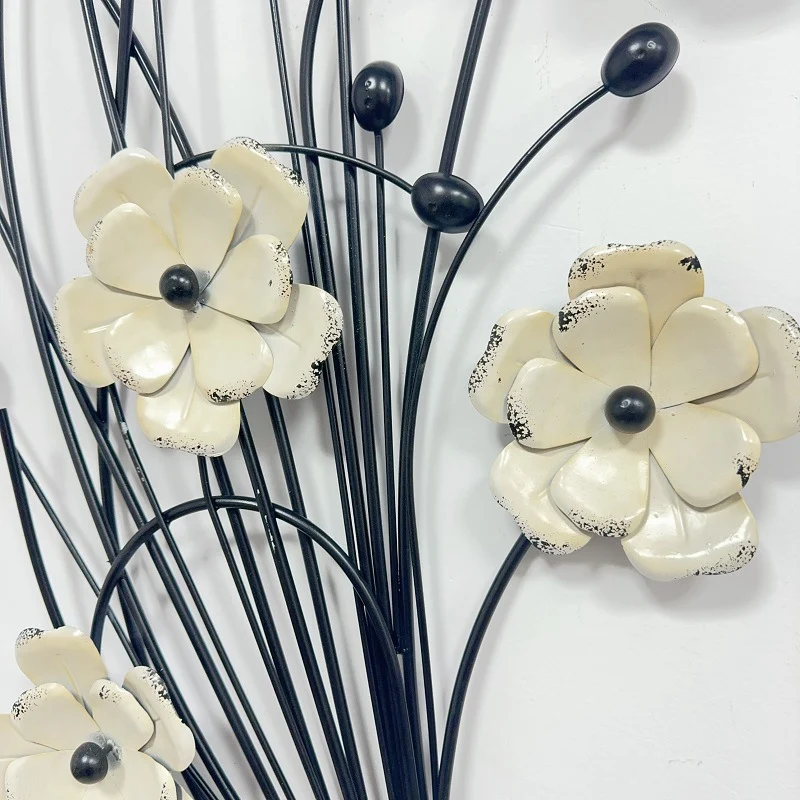 Dekorative Florale Wandkunst Karnz