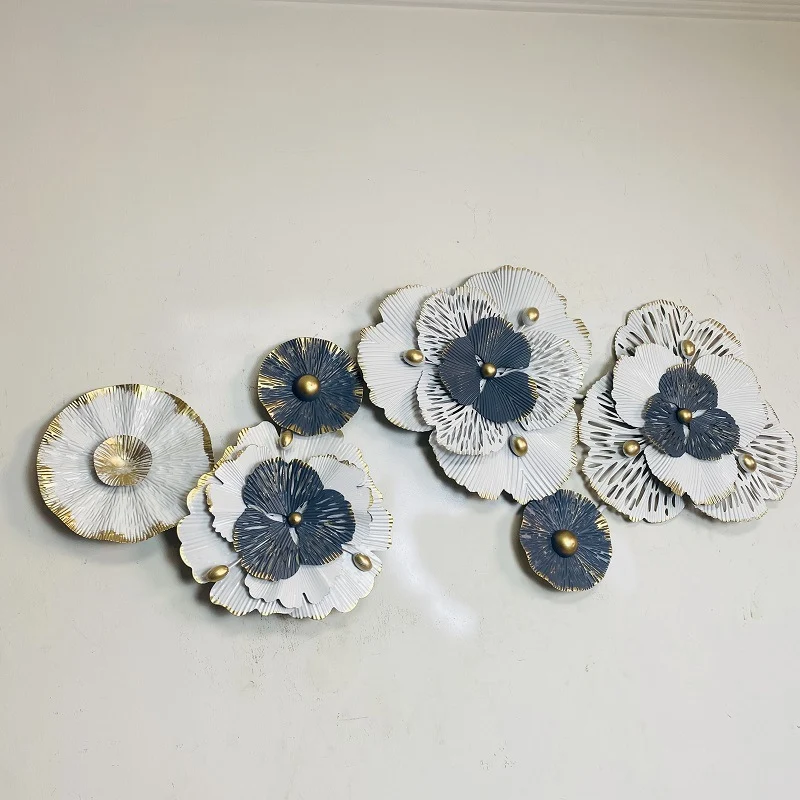 Künstlerische Blumen Wand Skulptur Karnz