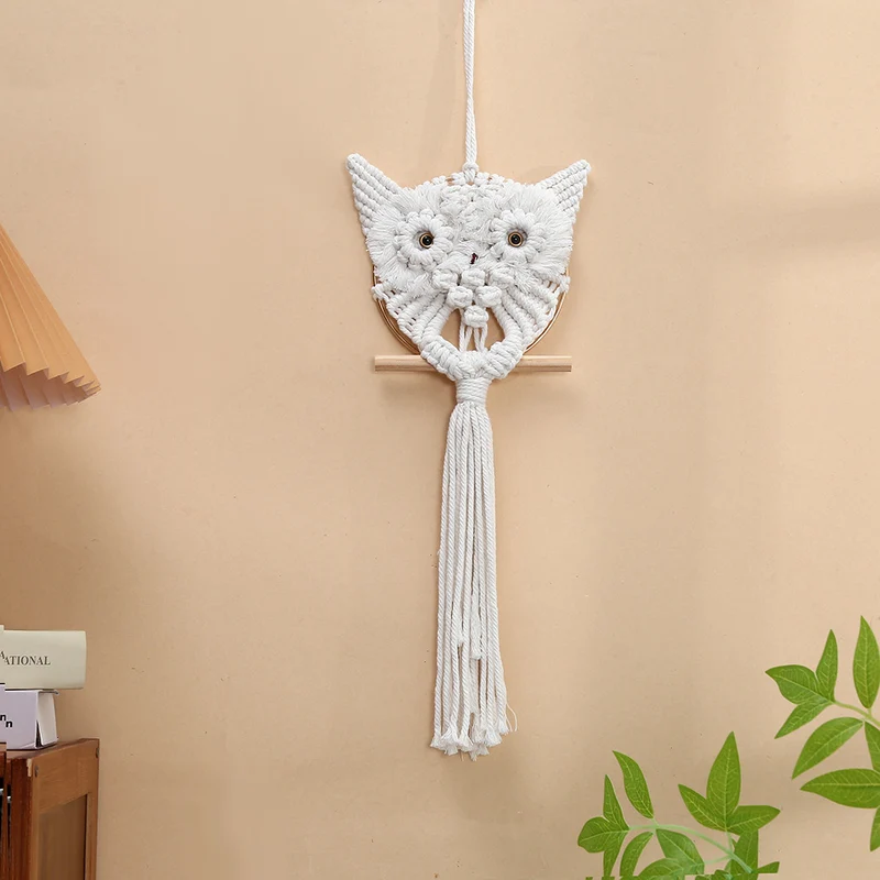 Macrame Wandbehang Karnz