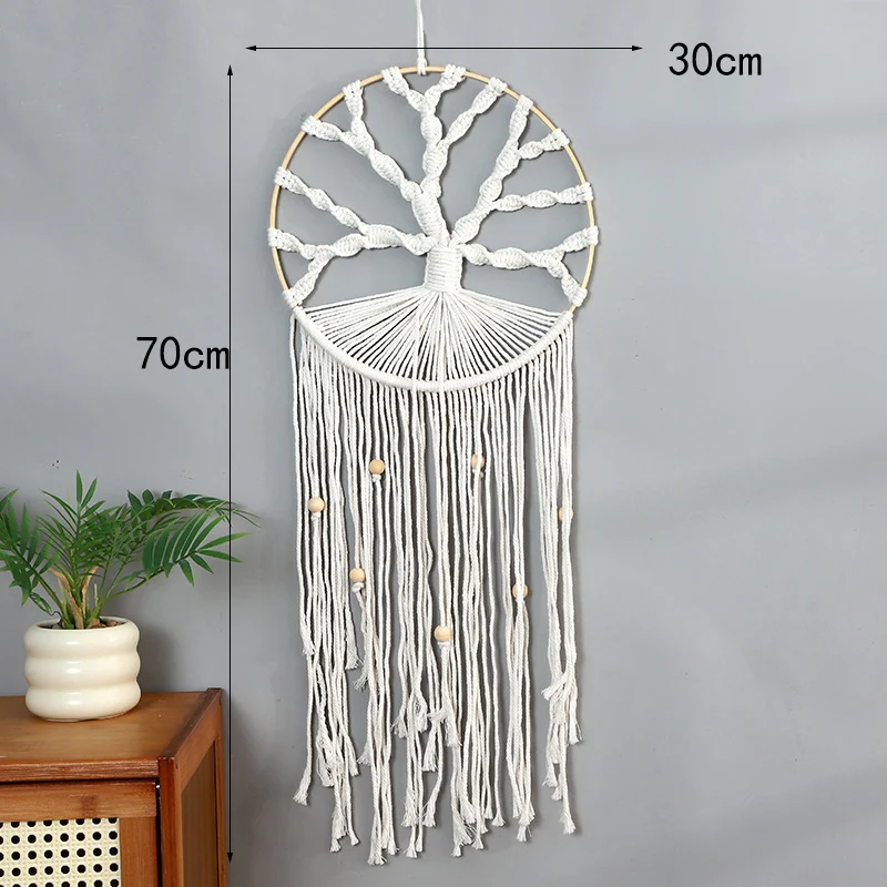 Macrame Wandbehang Karnz
