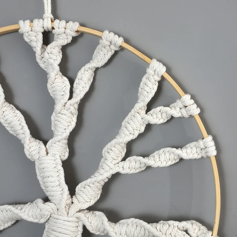 Macrame Wandbehang Karnz
