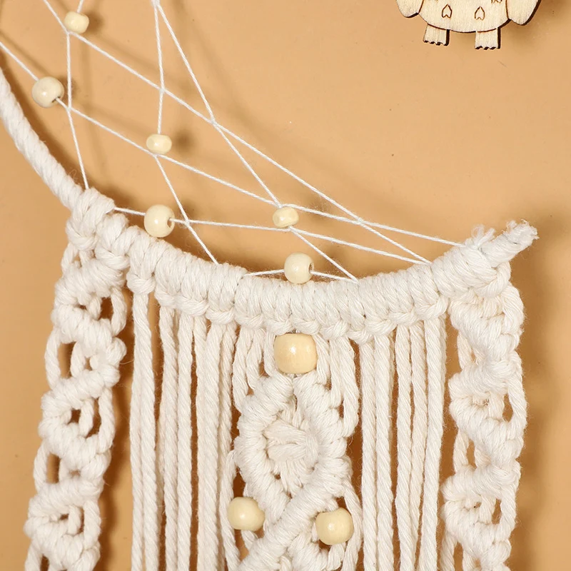 Macrame Wandbehang Karnz