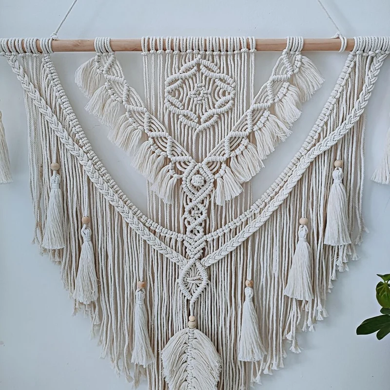 Macramé Wandteppich Karnz