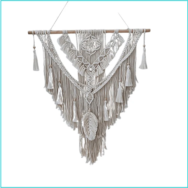 Macrame Wandbehang Karnz