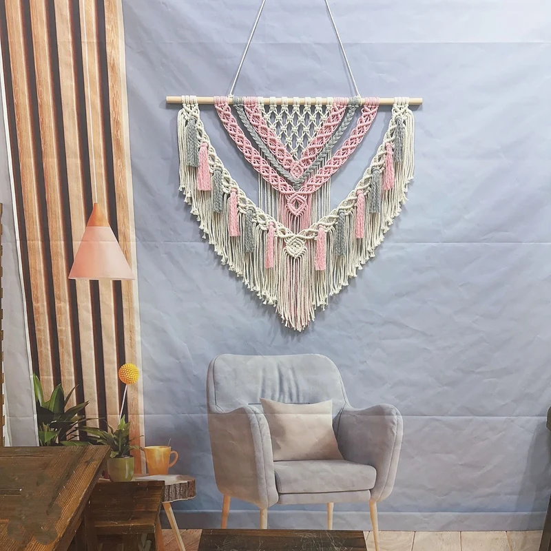 Macramé Wandkunst Karnz