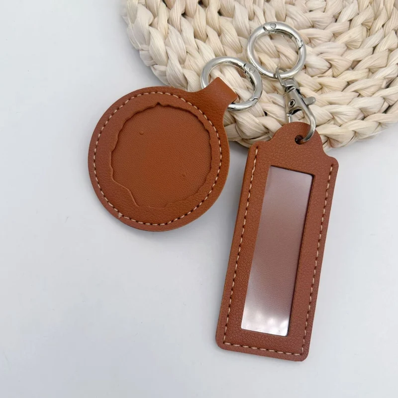 Personalisierter Leder-Schlüsselanhänger Karnz
