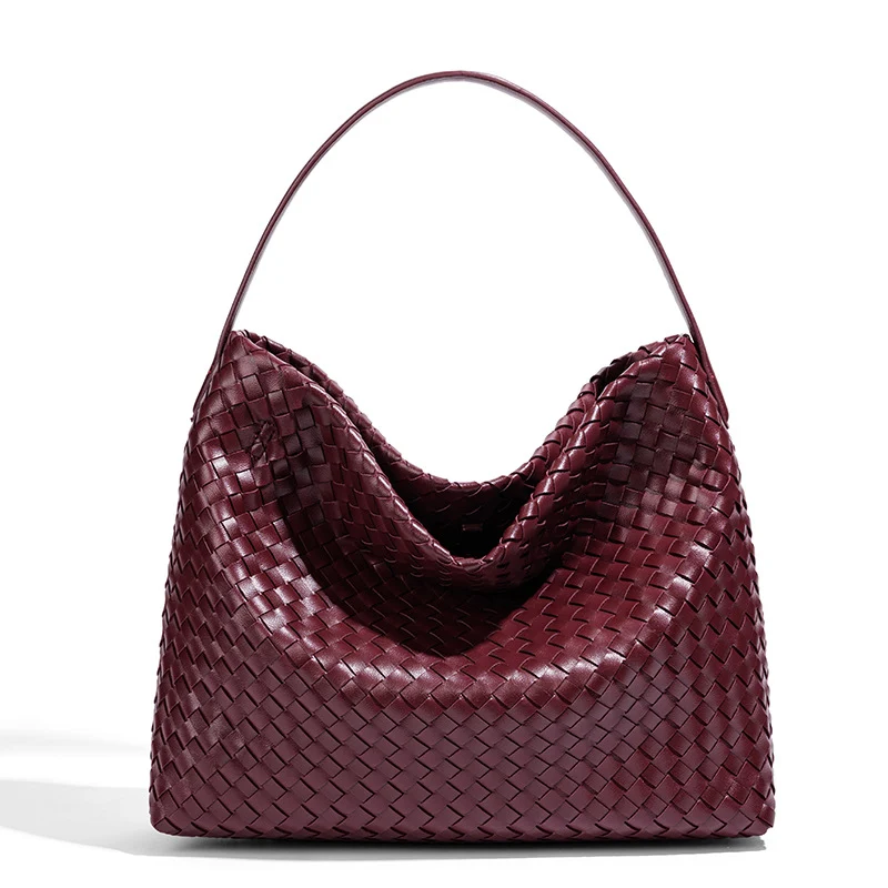 Oversized Gewebte Hobo Tasche Karnz