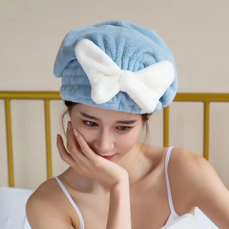 Super saugfähiges Haarhandtuch Wrap für nasses Haar | Karnz
